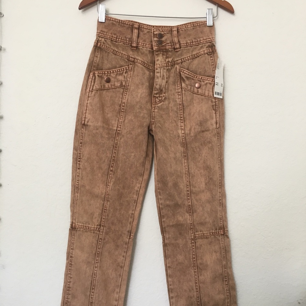 BDG Sofia Yoke High-Waisted Jean- Acid Wash